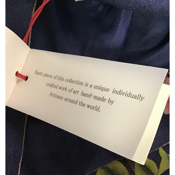 Solitaire Women’s 1X Floral Embroidered Bluw Two Button Jacket Boho Chic NWT - Picture 7 of 7